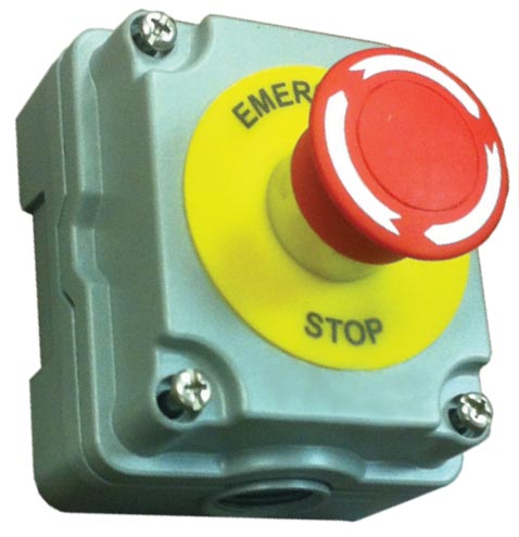 emergency stop button