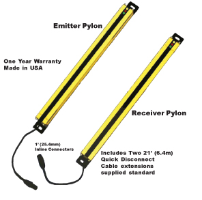 Safety Light Curtain Model SS Emitter Receiver